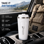 Panth Hydrate travel tumbler portable coffee mug for commuting and outdoor use