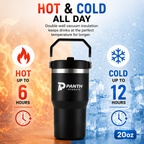 Panth Hydrate vacuum insulated tumbler keeps drinks hot and cold for longer