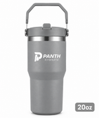 Tour Water Bottles 20oz Travel Coffee Mug Reusable Vacuum Cup Tumbler Flip Straw With Handle