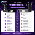 400ml Protein Shaker Cup BPA Free Gym Sports Water Bottle | Panth Hydrate