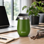 Egg Shape Travel Mug with Lid