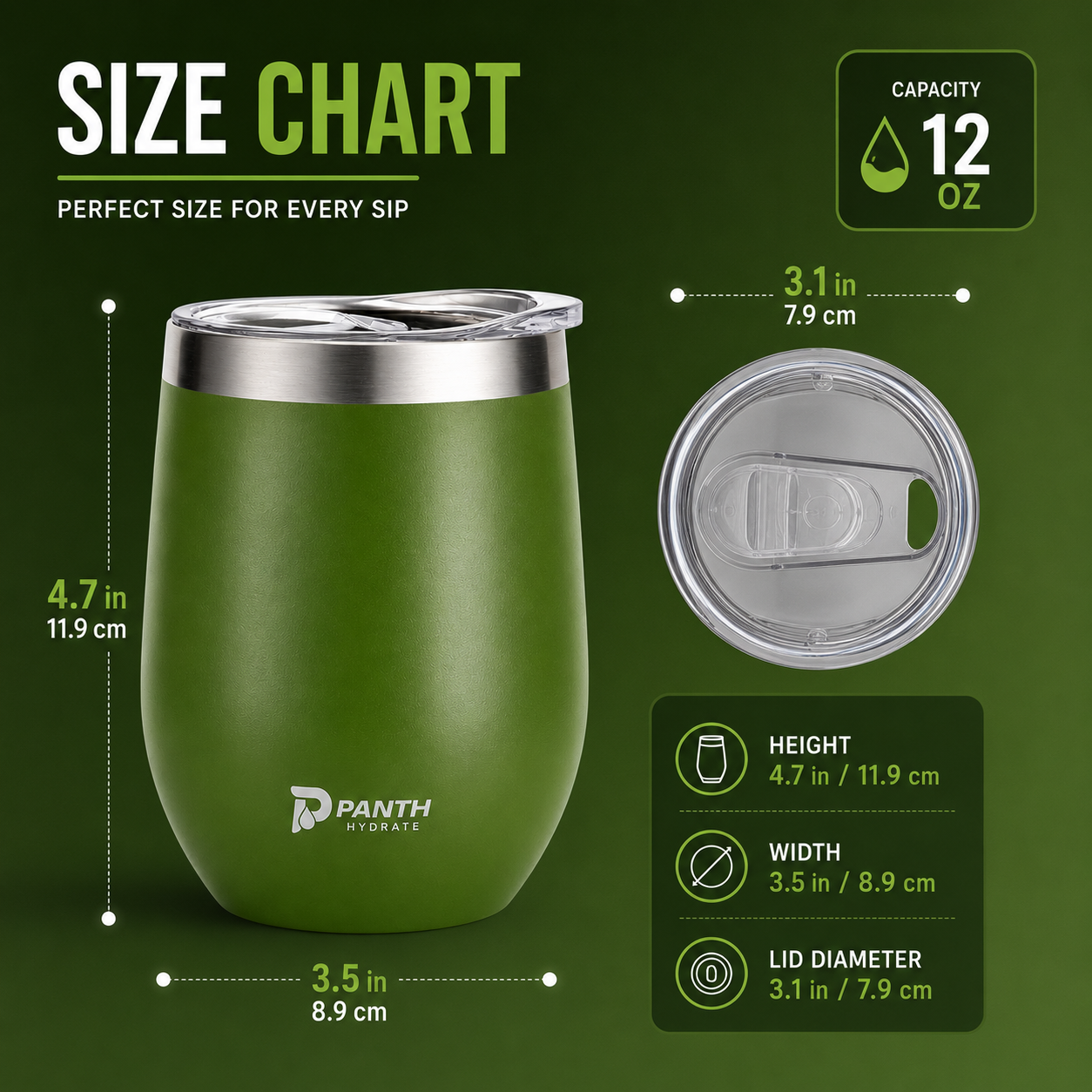Egg Shape Travel Mug with Lid