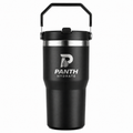 Tour Water Bottles 20oz Travel Coffee Mug Reusable Vacuum Cup Tumbler Flip Straw With Handle