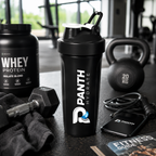 600ml Sports Fitness Workout Protien Shake Gym Shakers Cup